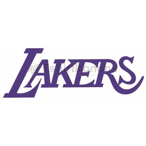 Los Angeles Lakers T-shirts Iron On Transfers N1048 - Click Image to Close